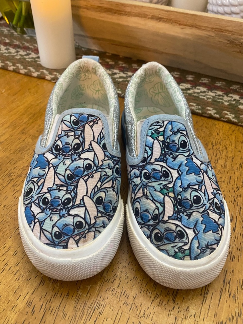 Disney Stitch Ground Up Slip On Sneakers..Size 13